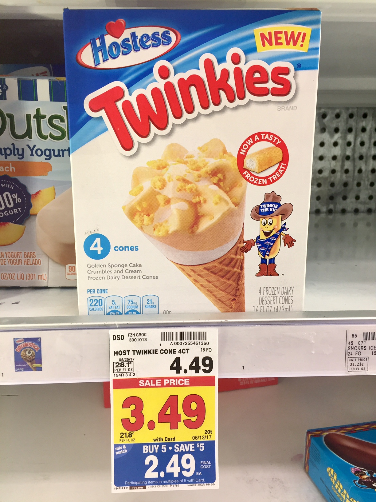 Hostess Frozen Novelties just 1.49 Kroger Couponing