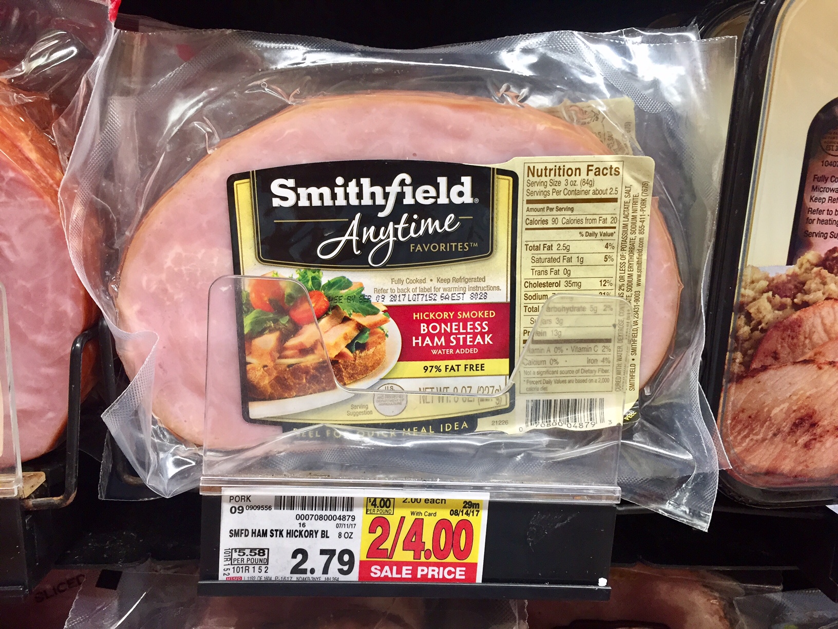 Smithfield Anytime Ham Steak Just 1 00 Kroger Couponing smithfield-anytime-ham-steak-just-1-00-kroger-couponing