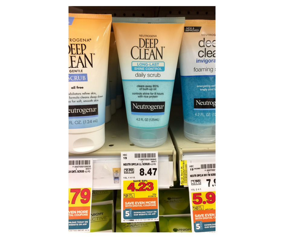 Neutrogena Scrub as low as $3.23 - Kroger Couponing