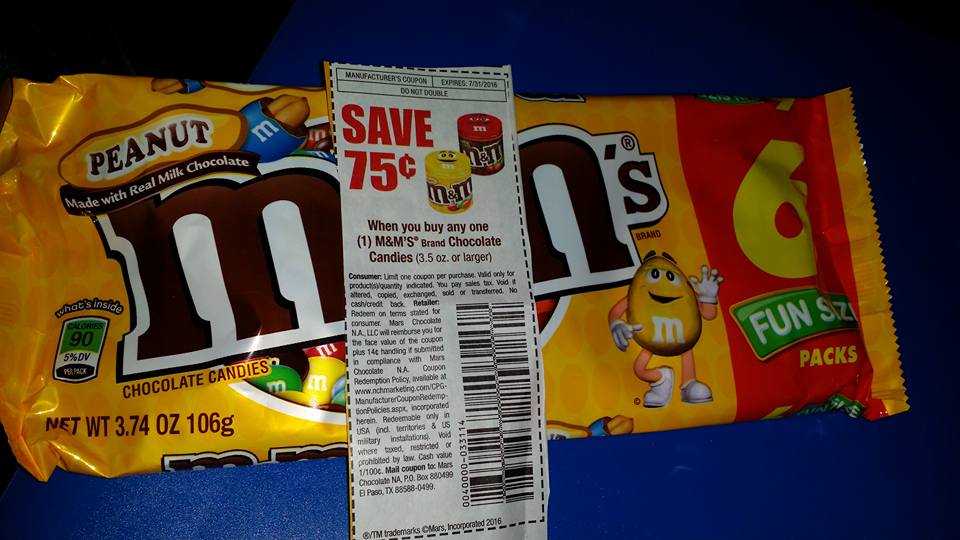 m&m.25kroger