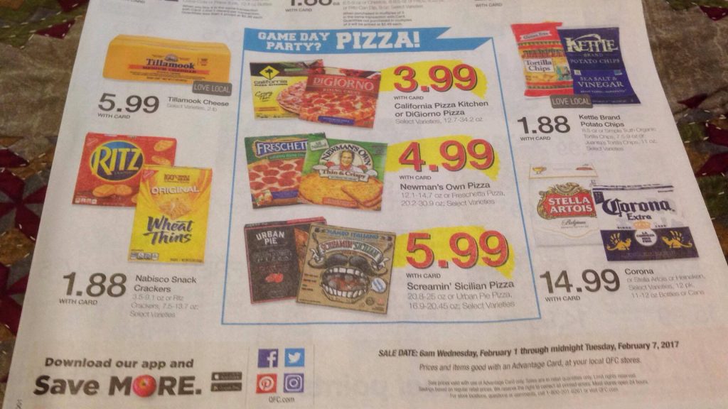 QFC Ad Scan 2/1 2/7 Kroger Couponing