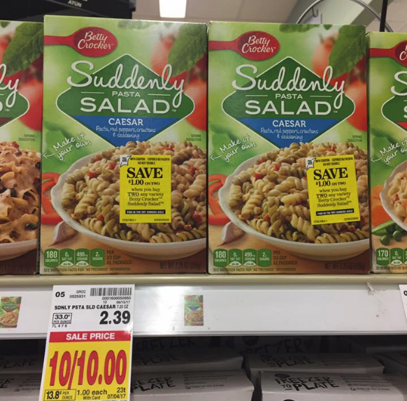 Suddenly salad coupons