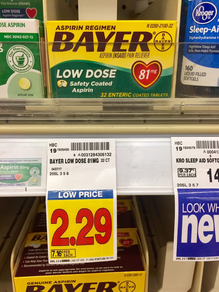 Bayer aspirin $2 off coupon