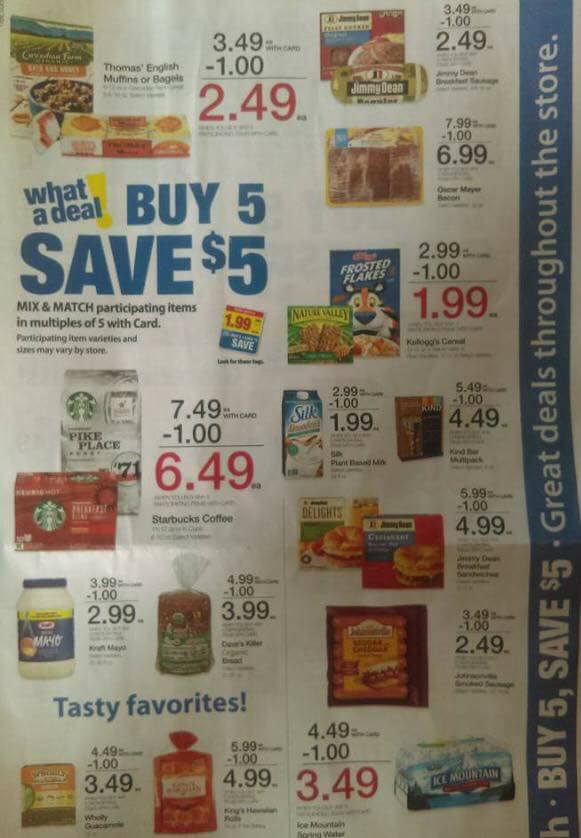 Kroger Mega Sale Ad Scan 7/26 Kroger Couponing