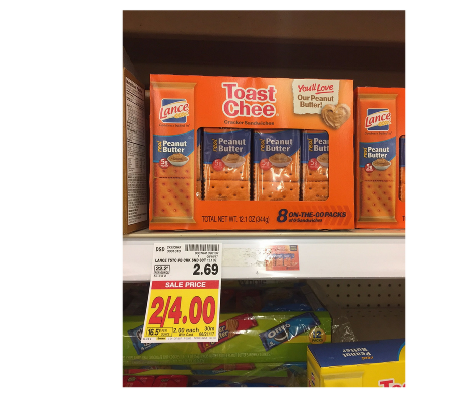 Lance Crackers just 1.50 Kroger Couponing