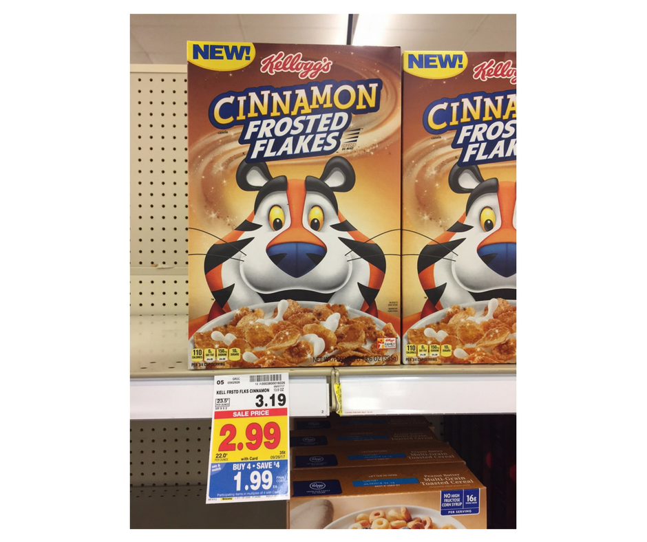 Kellogg's Frosted Flakes as low as $.99 - Kroger Couponing