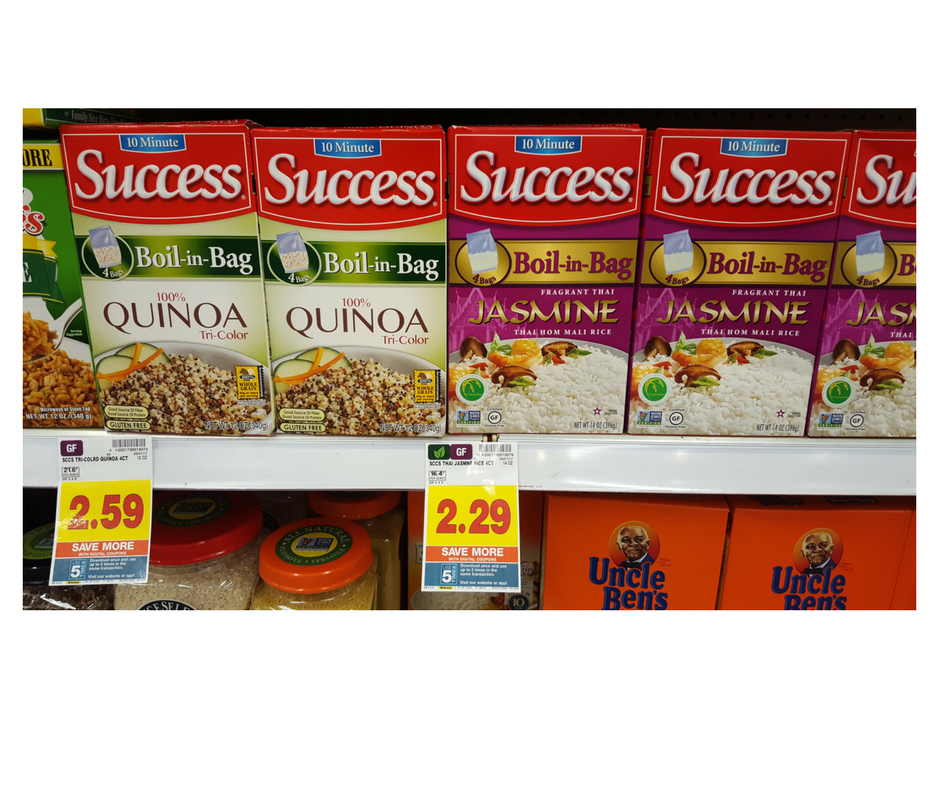 Success Quinoa as low as 1.59 Kroger Couponing
