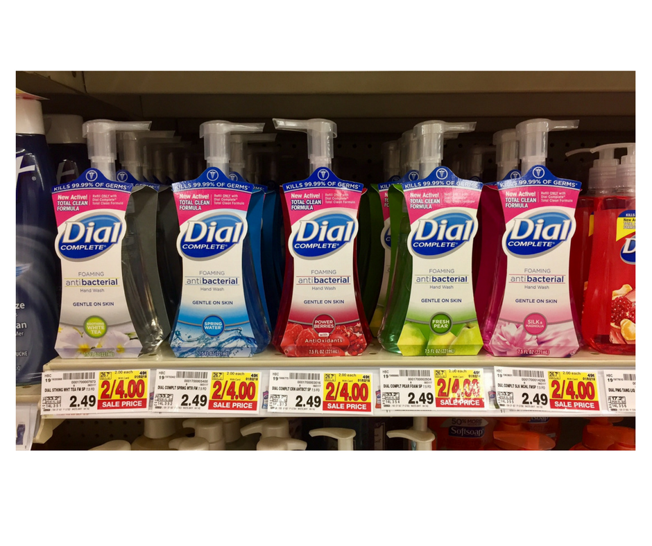 Dial Complete Foaming Hand Soap just 1.00 Kroger Couponing