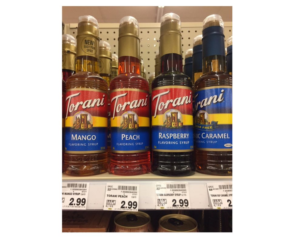 Torani Syrup as low as .99 Kroger Couponing
