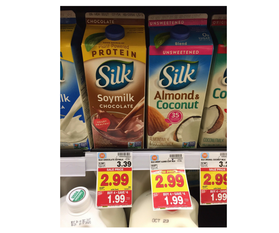 Silk Milk as low as .99 Kroger Couponing