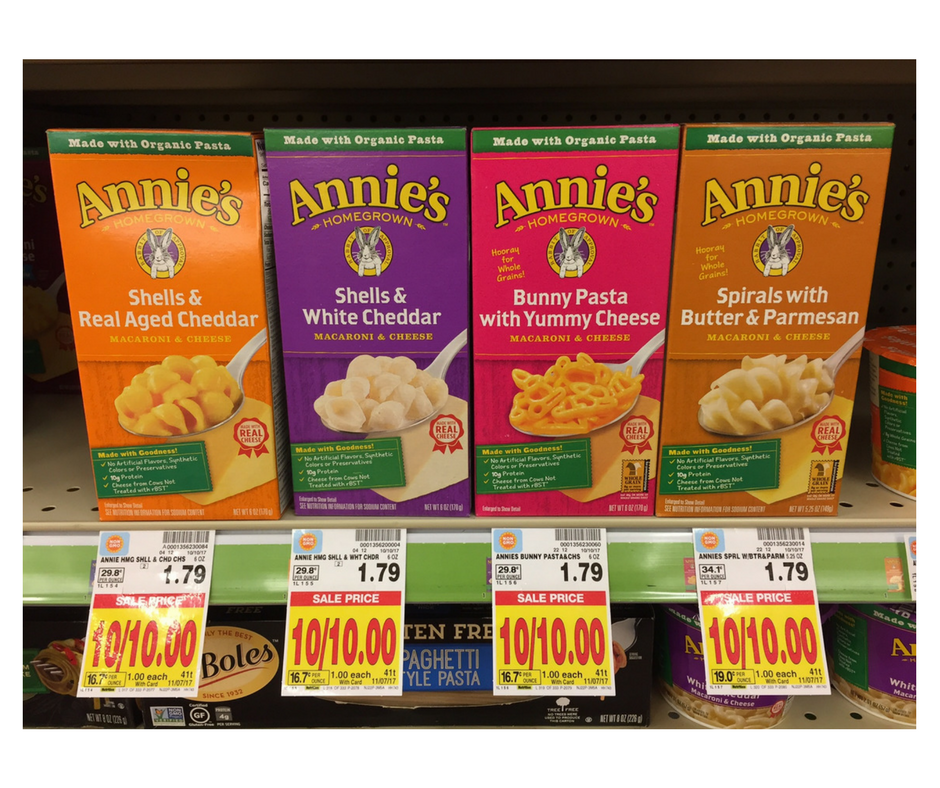 Annie s Mac And Cheese As Low As 25 Kroger Couponing