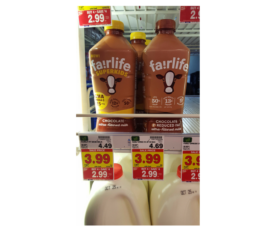 Fairlife Milk as low as 2.24 Kroger Couponing