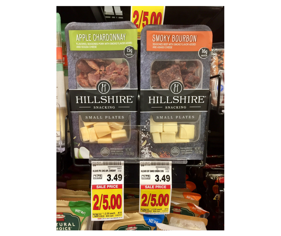 Hillshire Small Snacking Plates as low as 1.75 Kroger Couponing