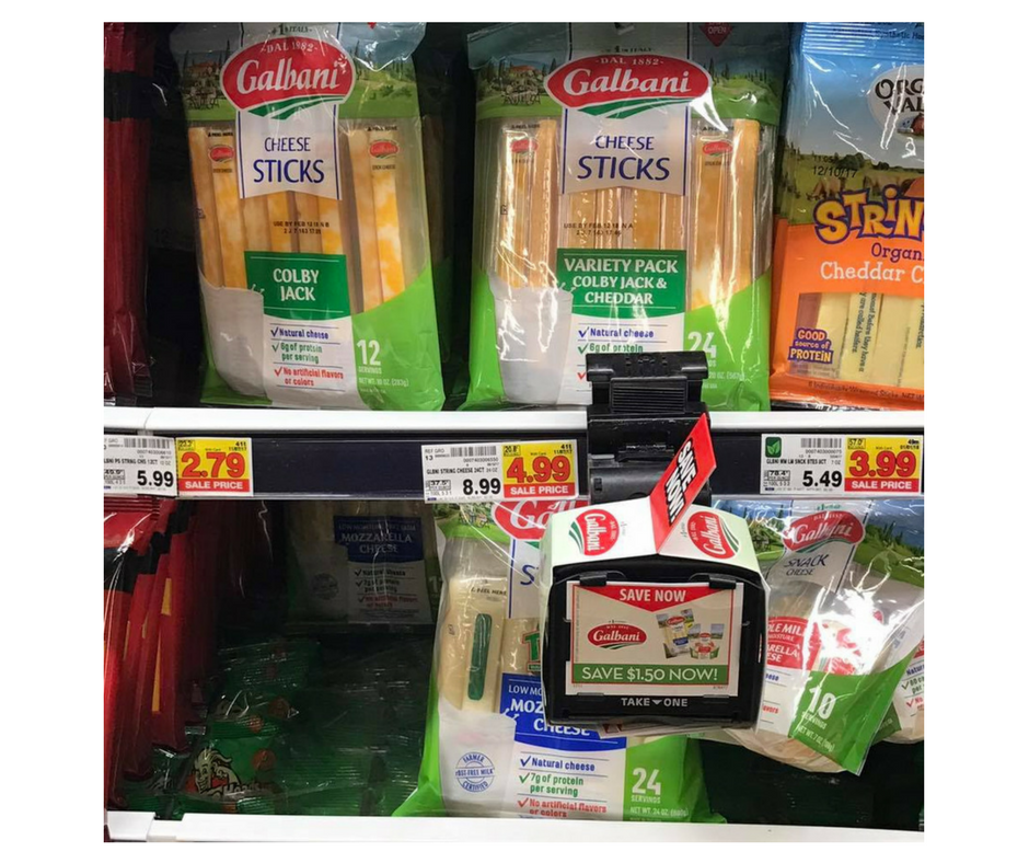 Galbani Cheese Sticks as low as .79 Kroger Couponing