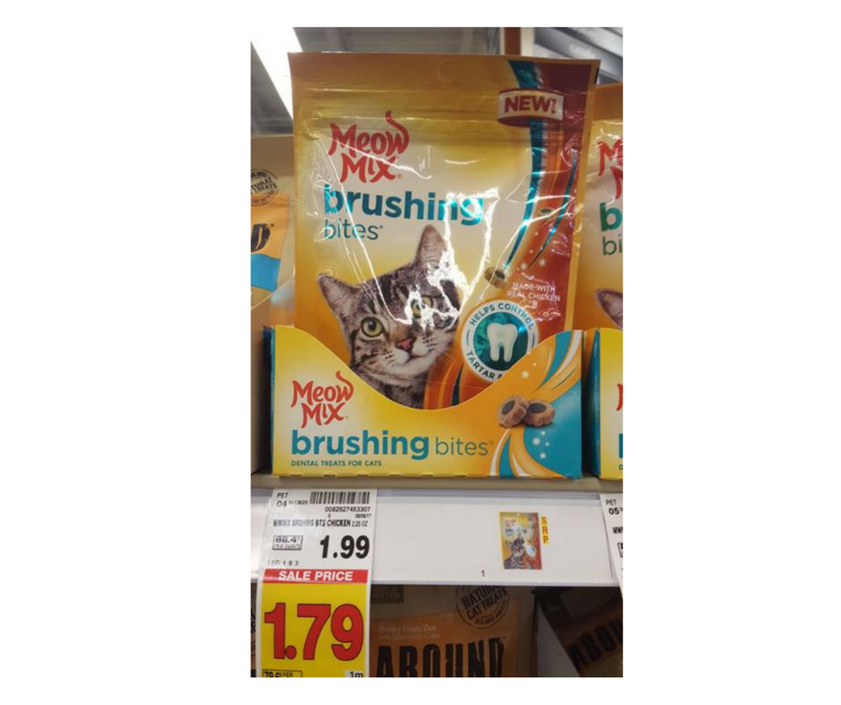 Meow Mix Treats as low as $1.04 - Kroger Couponing