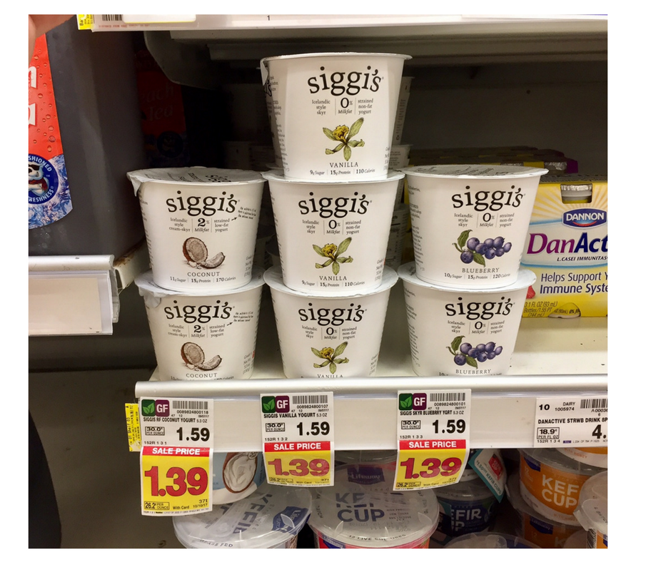 Siggi's Yogurt as low as .52 Kroger Couponing
