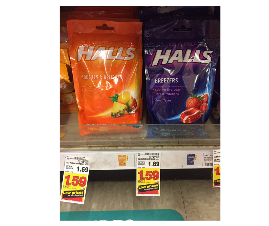 Halls Cough drops as low as $1.09 - Kroger Couponing