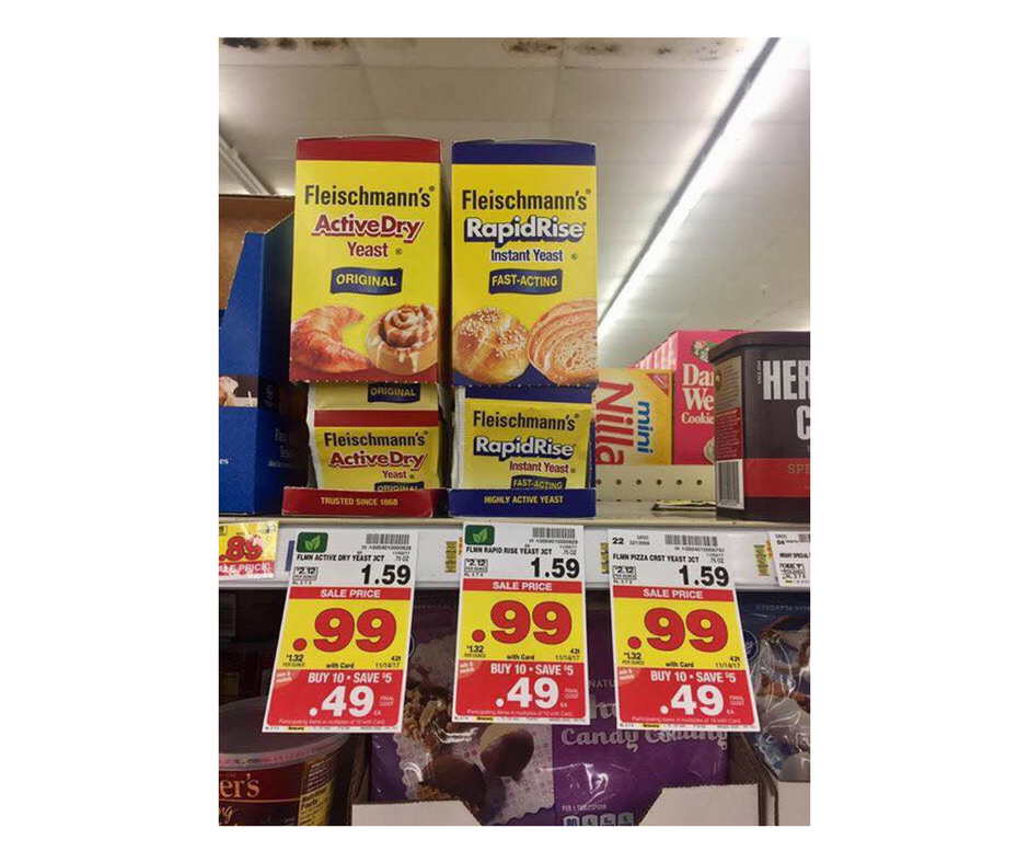 Fleischmann's yeast coupons