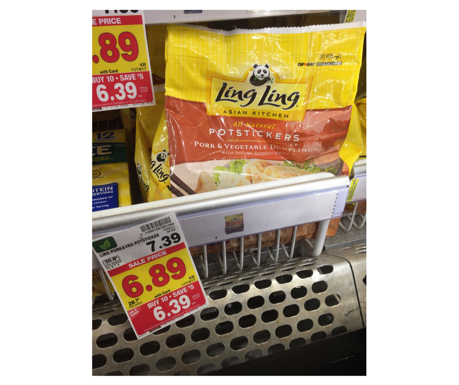 Ling Ling Potstickers as low as $4.39 - Kroger Couponing