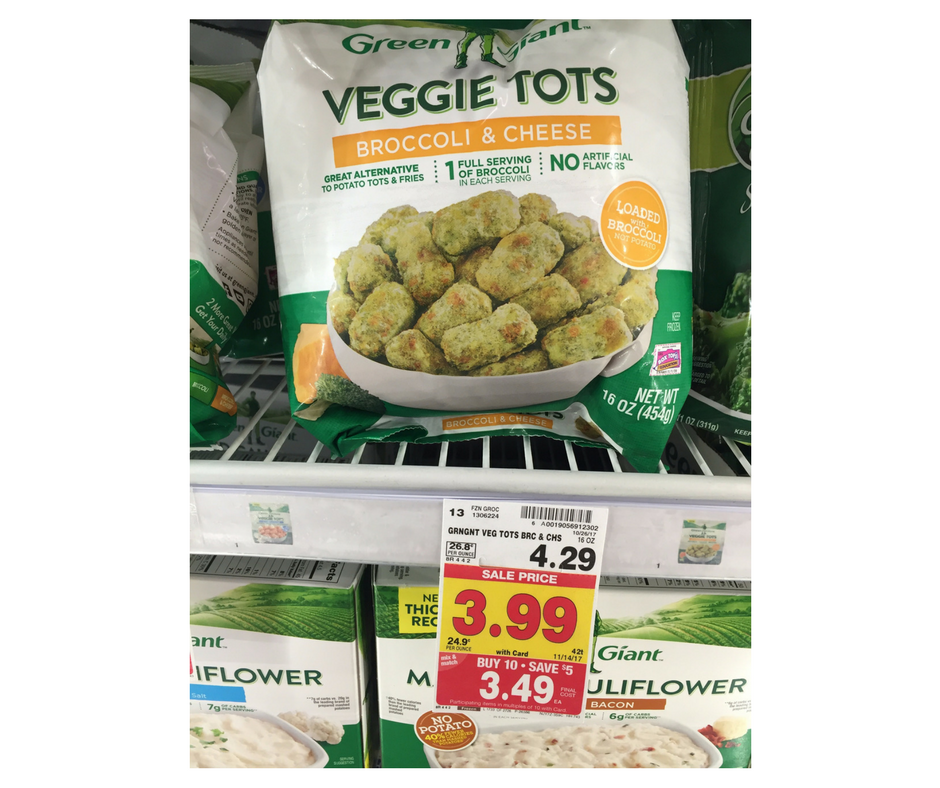 Green Giant Veggie Tots As Low As 2 49 Kroger Couponing green-giant-veggie-tots-as-low-as-2-49-kroger-couponing