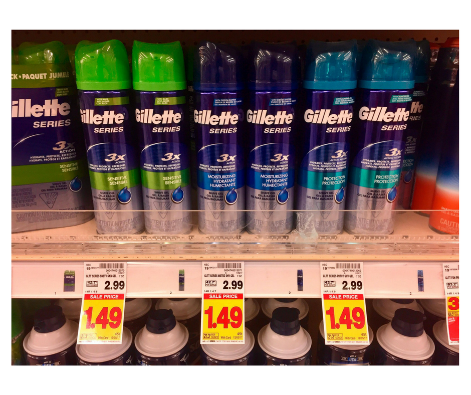 Gillette Shave Gel Just 49 Kroger Couponing