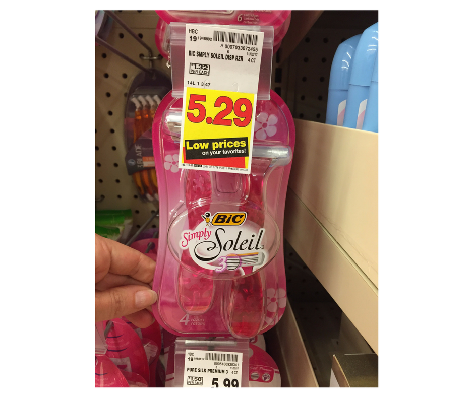 Bic Soleil Razor just $2.29 - Kroger Couponing