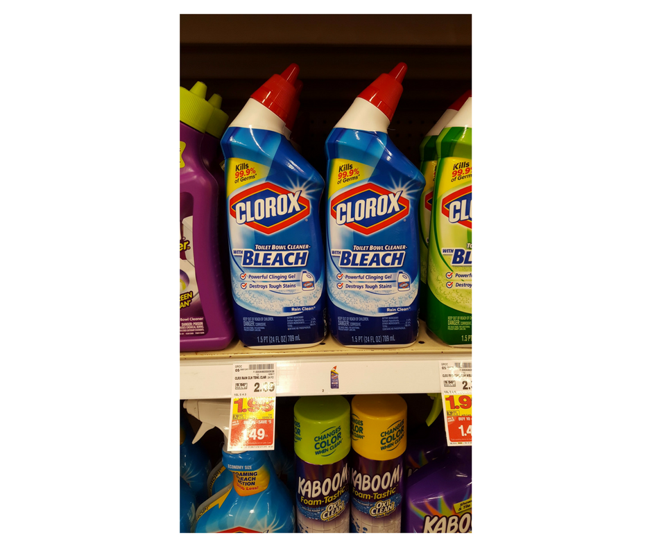 Clorox Toilet Cleaner as low as ,99 Kroger Couponing