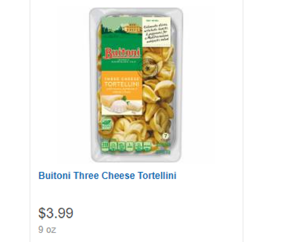 Buitoni pasta coupon 2018