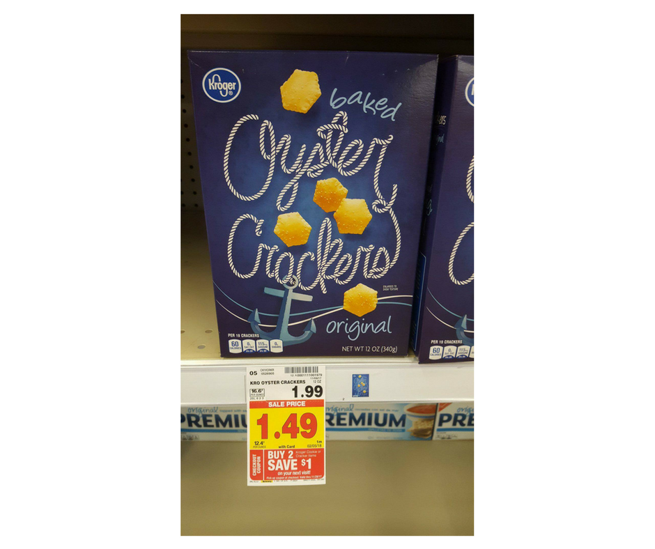Kroger Oyster Crackers as low as .99 Kroger Couponing