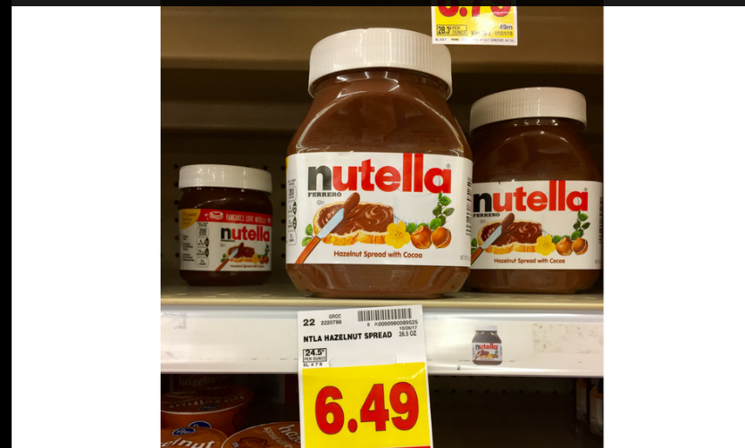 Nutella just 4.49 Kroger Couponing