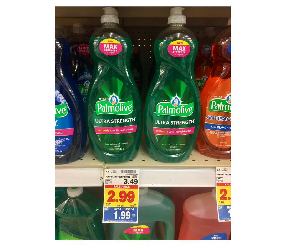 Palmolive Dish Soap just .99 Kroger Couponing
