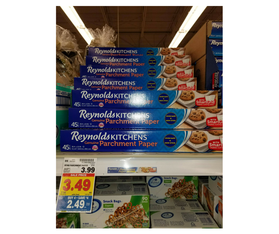 Reyynolds Parchment Paper just 1.49 Kroger Couponing