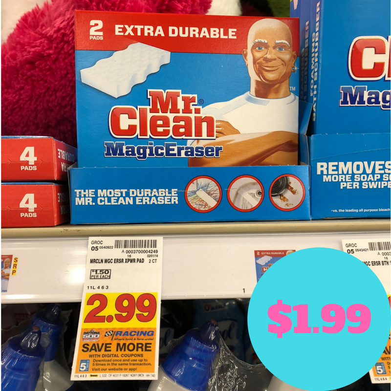 Mr. Clean Magic Erasers just $1.99 - Kroger Couponing