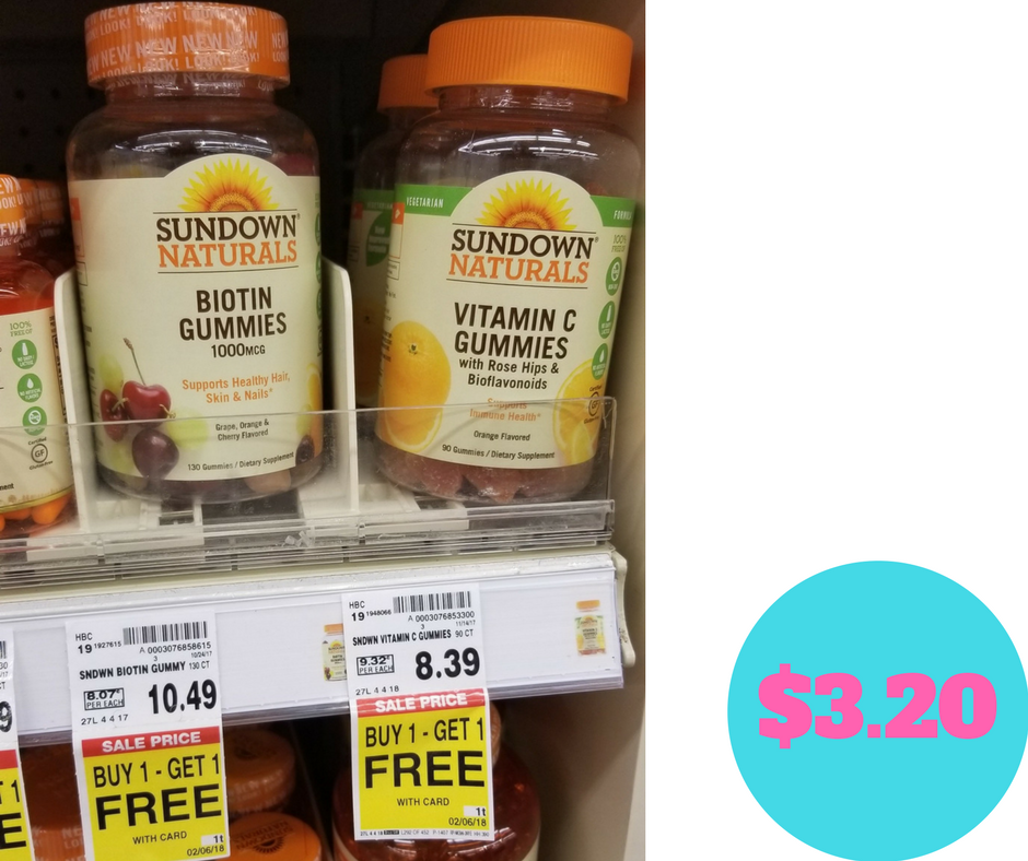 Sundown vitamins coupons