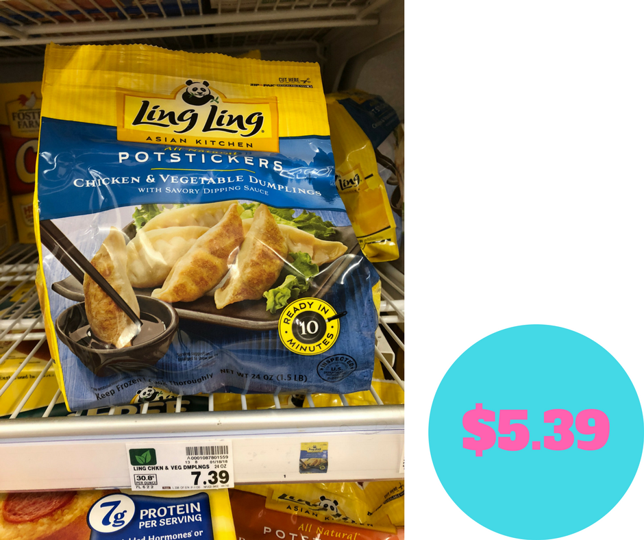 Ling Ling Potstickers just $5.39 - Kroger Couponing