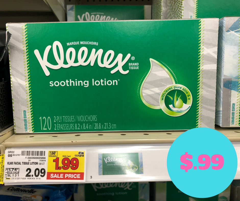 Kleenex Tissues as low as $.99 - Kroger Couponing