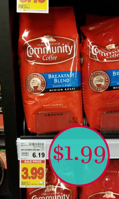 Regional Espresso As Lower As $1.99 At Kroger! - Kroger Couponing image regarding Printable Community Coffee Coupons identify Neighborhood Espresso As Minimal As $1.99 At Kroger! - Kroger Couponing
