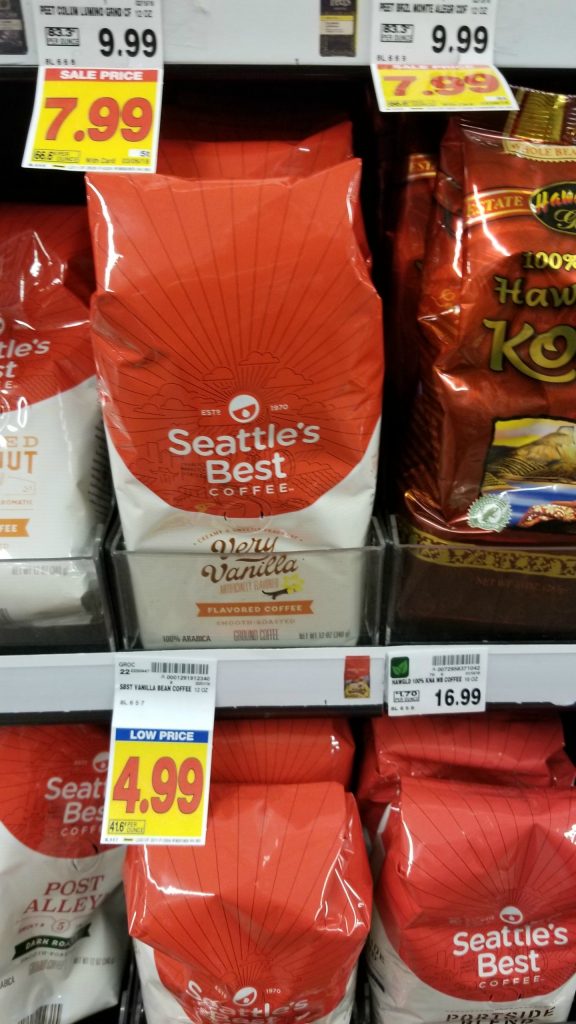 Seattle's Best Coffee just 2.99 Kroger Couponing