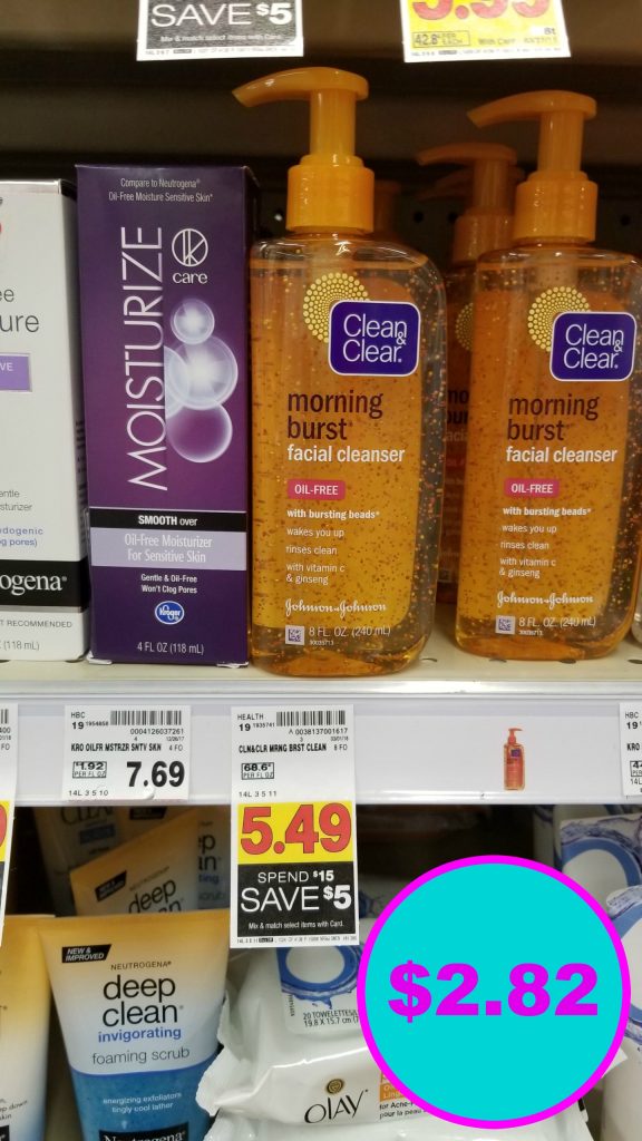 Clean &amp; Clear Facial Wash just $2.83 - Kroger Couponing