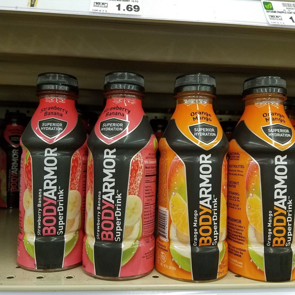 something found in body armour drink something found in body armour drink