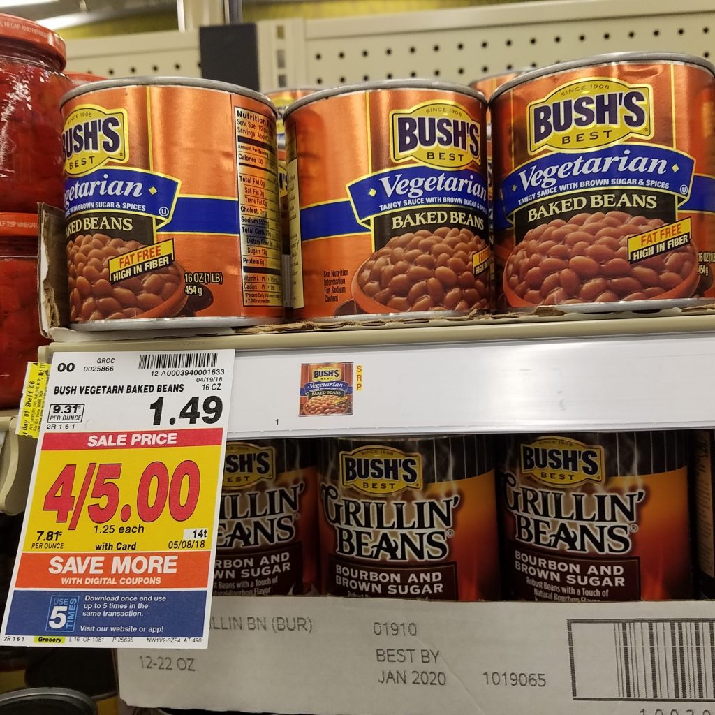 Bush's Baked Beans just $1.00 - Kroger Couponing