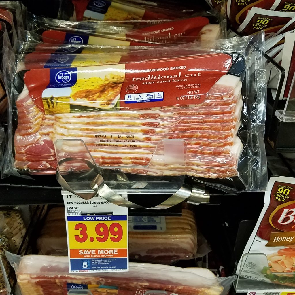 Kroger Bacon just 3.49 Kroger Couponing