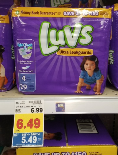 kroger luvs coupon