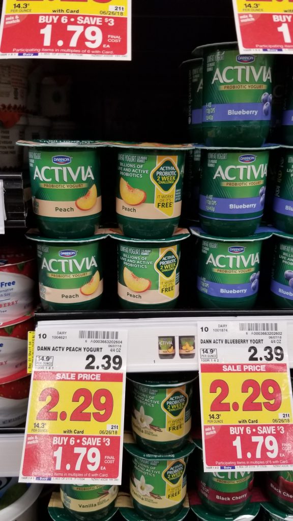 Dannon Activia just $.79 - Kroger Couponing