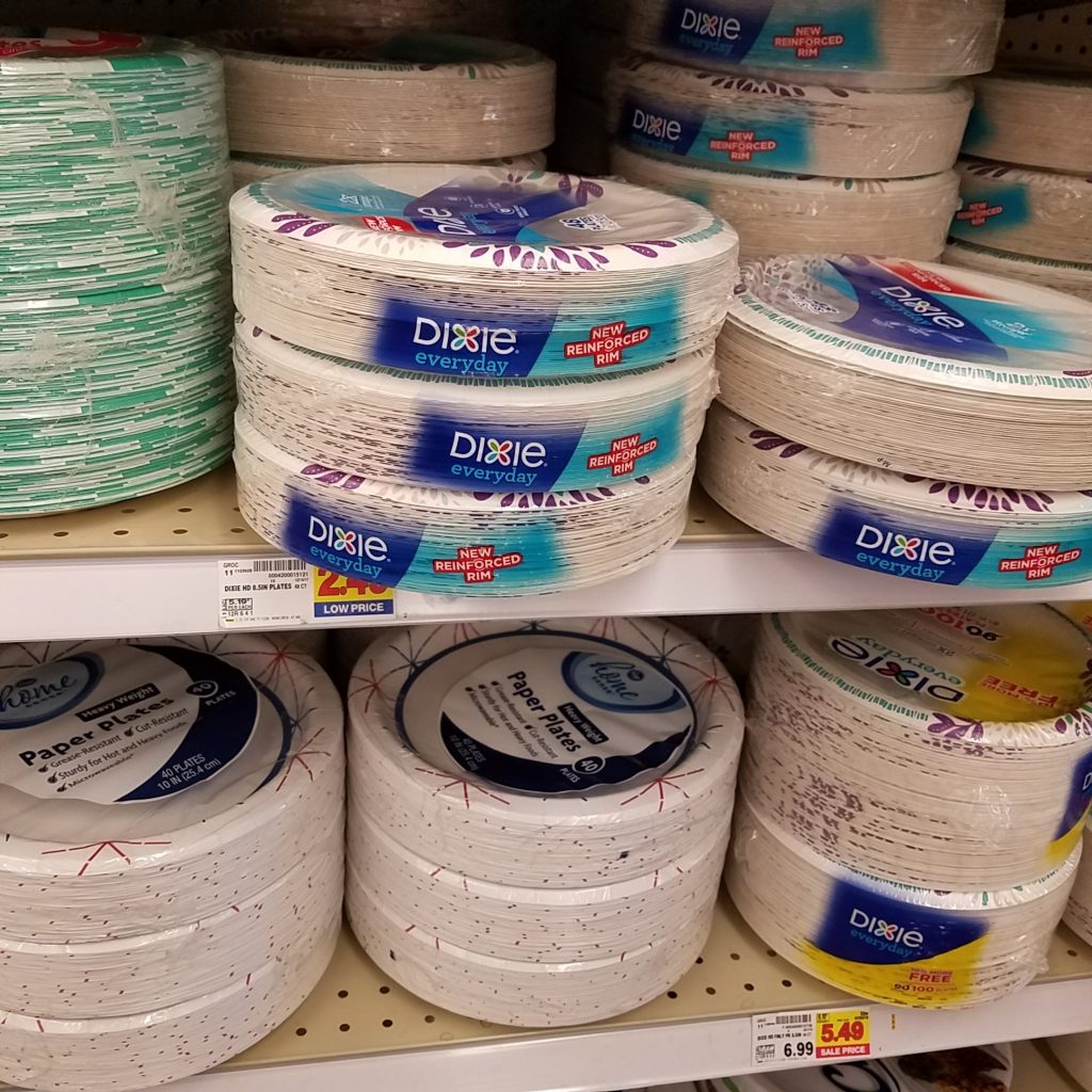 Dixie Plates just 1.99 Kroger Couponing