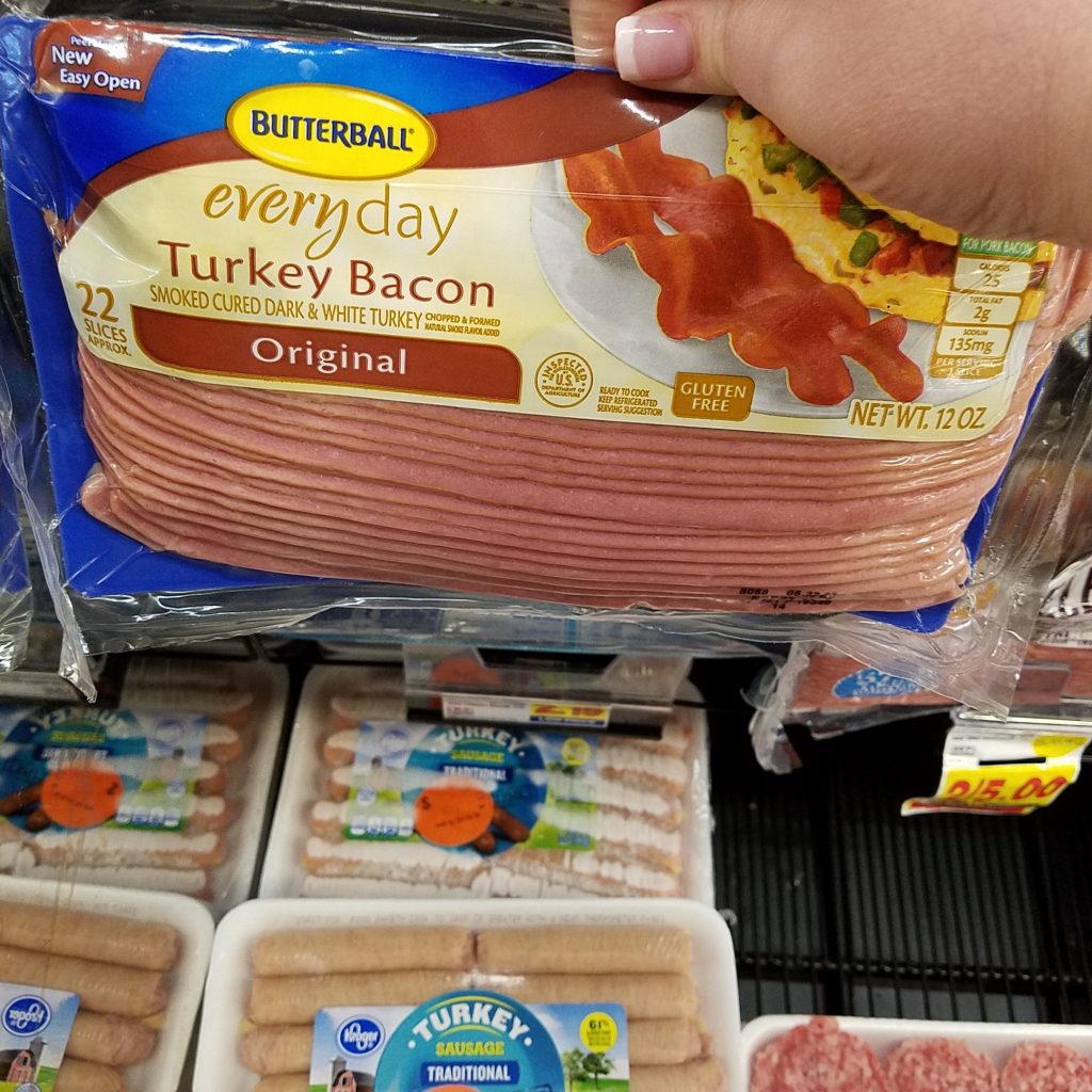 Butterball Turkey Bacon specifically $.94 - Kroger Couponing picture about Butterball Coupons Turkey Printable known as Butterball Turkey Bacon exactly $.94 - Kroger Couponing