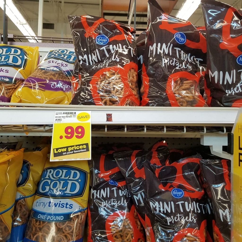 Kroger Pretzels just .59 Kroger Couponing