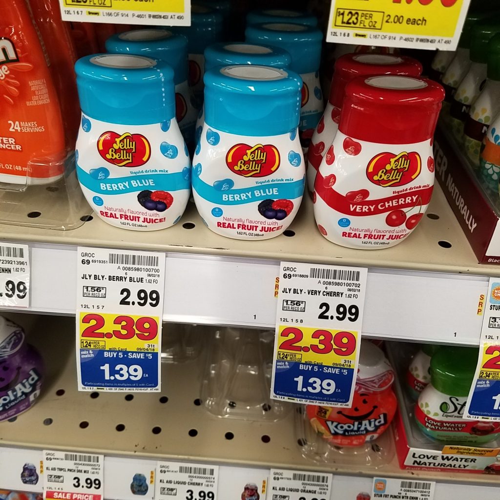 Jelly Belly Liquid Drink Mix just .89 Kroger Couponing