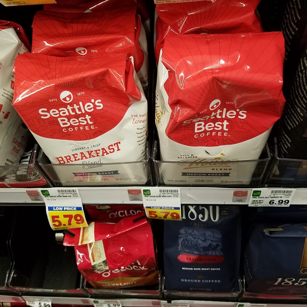 Digital Deal! Seattle's Best Coffee just 3.94 Kroger