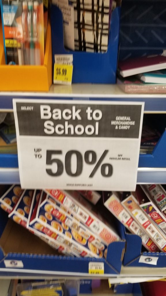 Up to 50 off Back to School Supplies! Kroger Couponing